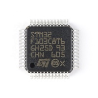 Microcontrolador Industrial STM32F103C8T6 ARM Cortex-M3 MCU de 32 bits, 72 MHz, 64 KB de Flash, 20 KB de RAM, LQFP-48, IC ST