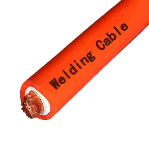 Batería de soldadura de goma Cable de tierra de soldadura flexible