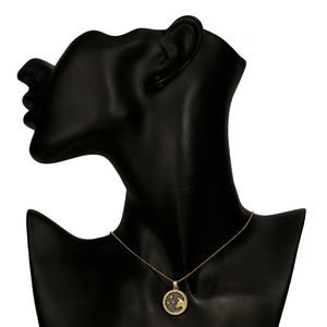 时尚女性男士幸运生日礼物镀金珠宝12星座运势女性十二生肖吊坠项链 - Product Image 4