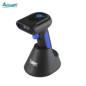Escáner de código de barras inalámbrico 1D/2D BT 2,4G nivel industrial IP65 OCOM, transmisión 70m - Product Image 1