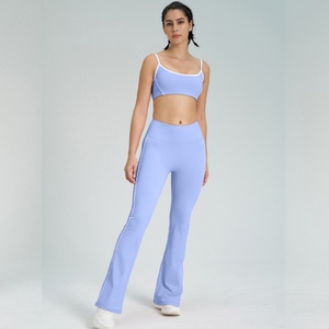 Conjuntos Deportivos Personalizados LuLu, Modernos y Cómodos, para Entrenamiento de Yoga, que Absorben la Humedad, Conjuntos de Ropa Deportiva de 3 Piezas para Mujer - Product Image 4