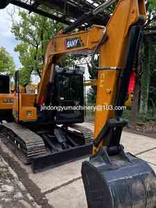 รถขุดตีนตะขาบ Sany SY75C มือสอง พร้อมเครื่องยนต์และปั๊มยี่ห้อ Yanmar ขาย - Product Image 3