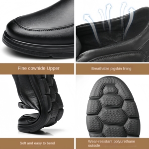 Zapatos Deportivos Impermeables para Hombre Hongyan, Zapatos para Caminar Transpirables con Suela Gruesa y a la Moda - Product Image 6