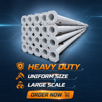 Postes de Alumbrado Público Octogonales OEM ODM de 3m-15m, Personalizados, Galvanizados en Caliente, Acero Q355, para Aplicaciones en Carreteras, CE ISO, Resistentes al Viento de 200km/h
