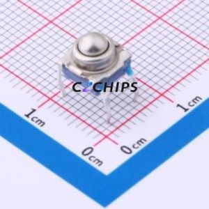 GT-TC179D-H0665-L1 Tactile Switch DIP,7.2x7.2mm Switch Single Pole Single Throw Sphere Button 5N Vertical Mount - Product Image 1