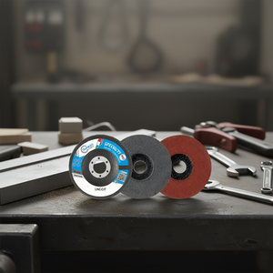 Disques de ponçage non tissés Fervi 115 mm, disques à lamelles spécialisés sans fer pour la finition - Product Image 3