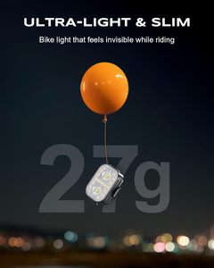 <b>Bicycle</b> Front and Rear <b>Lights</b> Rechargeable Battery Powered Direct Drive MTB Outdoor Night Riding <b>Light</b> Set - Product Image 2