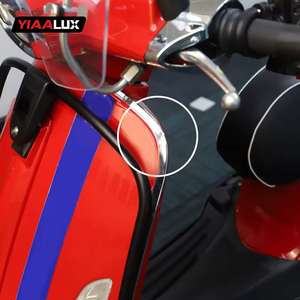 แถบตกแต่งขอบรถมอเตอร์ไซค์ แผ่นปิดด้านบน แผ่นป้องกันด้านข้าง ชิ้นส่วนพลาสติกสำหรับ PIAGGIO <span class=keywords><strong>Vespa</strong></span> <span class=keywords><strong>SPRINT</strong></span> <span class=keywords><strong>150</strong></span> PRIMAVERA <span class=keywords><strong>150</strong></span> - Product Image 2