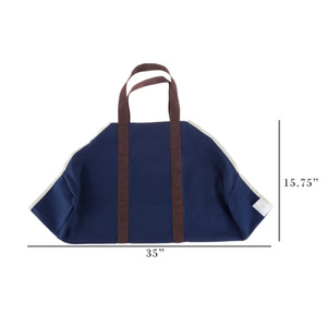 Bolsas de almacenamiento de leña para comercio electrónico transfronterizo, bolsas organizadoras de leña para el hogar, bolsas portátiles para transportar leña - Product Image 5