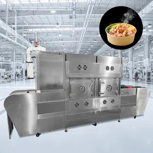 Endüstriyel kurutma makinesi kutusu öğle yemeği mikrodalga ısıtma makinesi tünel mikrodalga yemek kabı mikrodalga ısıtma ekipmanları