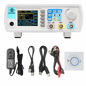 Nuevo JDS6600 60MHZ 2 canales DDS función generador de señal fuente de señal medidor de frecuencia forma de onda arbitraria Walkie Talkie - Product Image 2