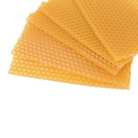 Neue gelbe Imkereiausrüstung: Italienische Bienenstock-Grundplatten & Bienenwachsrähmchen (Tiefzellen-Honigwaben-Design) für den landwirtschaftlichen Einsatz