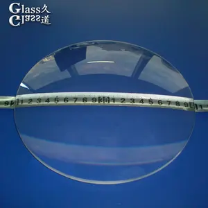 JGS1 50mm 광학 유리 융합된 실리카 plano 볼록한 렌즈