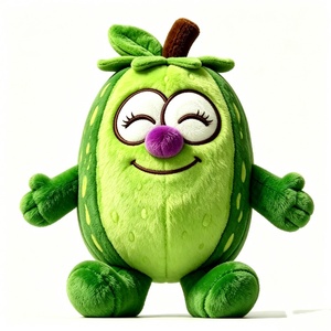 Peluche de guayaba personalizable, Peluche de fruta verde, Peluche de fruta, Peluche de guayaba, Peluche de fruta tropical - Product Image 4