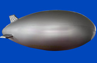 Ballon gonflable géant personnalisé d'hélium volant de dirigeable publicitaire en PVC pour l'extérieur