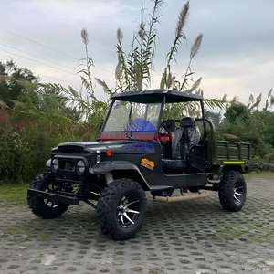 Vehículo Estilo Jeep con Plataforma de Carga Trasera |   Jeep Utilitario de Cuatro Ruedas con Caja de Carga - Product Image 6