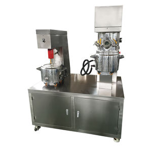 Malaxeur planétaire double équipé d'une pompe à vide pour les adhésifs avec commande PLC - Product Image 1