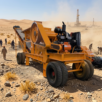 Concasseur à mâchoires résistant à l'usure pour le concassage grossier de minerai, de galets et de déchets de construction, destiné aux usines de traitement de sable minier