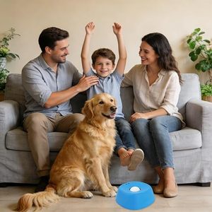 Nouveau Bol Interactif Anti-Glisse et Anti-Écrasement pour Chats et Chiens, à Quatre Coins, avec Billes Roulantes, pour Alimentation Lente et Anti-Étouffement, pour Nourriture Humide et Eau - Product Image 6