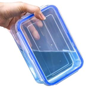 5-delige Set Rechthoekige Plastic Voedselbewaardozen Combinatie Deksels 1000Ml 400Ml Vershoudbaarheid - Product Image 6