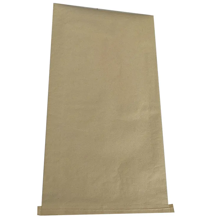 Toptan 20/25KG kil/harç/alçı ambalaj çanta Kraft kağıt çimento kağıt torbalar üretmektedir