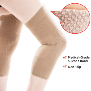Ginocchiera Sportiva a Compressione Professionale, Elastica, Traspirante, in Nylon Ecologico, Protezione per Stabilità Articolare e Lesioni - Product Image 3