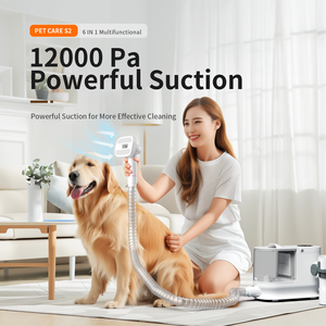 <span class=keywords><strong>Aspirapolvere</strong></span> 2.5L capelli senza fili per animali domestici-Ricaricabile <span class=keywords><strong>cane</strong></span> gatto 2 in 1 dispositivo di rimozione dei <span class=keywords><strong>peli</strong></span> con spazzola a basso rumore per divano auto di casa - Product Image 5