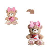 Fabricant de jouets en peluche à Guangzhou, fabricant de porte-clés en peluche sur mesure, porte-clés en peluche personnalisé, support CE CPC UKCA
