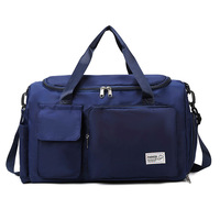 Sacs de voyage Oxford légers et tendance pour femmes et hommes, avec fermeture éclair, haute qualité, couleur et logo personnalisables, unisexe, pour l'entraînement