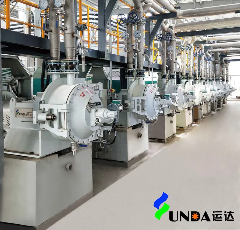 Yunda2023紙加工機械機器カートンリサイクルパルプ製造ダブルディスクリファイナー
