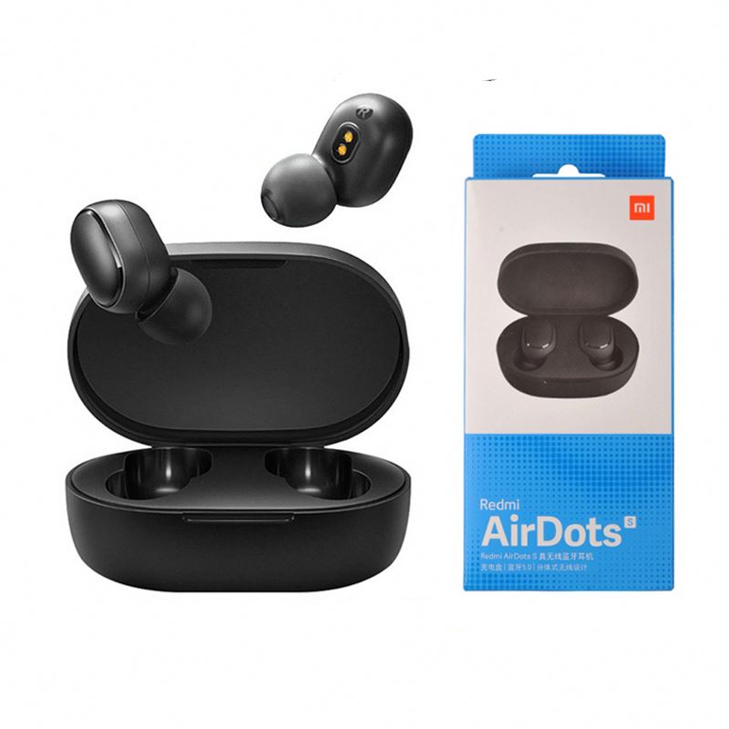 Наушники Xiaomi Redmi Airdots'S, TWS наушники Redmi Airdots Mi, настоящие беспроводные наушники, игровые наушники Xiaomi с интеллектуальным управлением