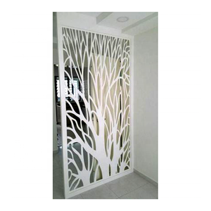 Divisor de pared de Metal decorativo personalizado para habitaciones, divisor de pared de alta calidad con corte láser para restaurante y habitaciones - Product Image 5