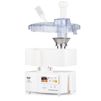 RAF White 4-in-1 Sapcentrifuge Blender Combo 400W 450ml Hakselaar Blenderbekers Laag Geluidsniveau Sapcentrifuge voor Thuis Ontbijt R.2819