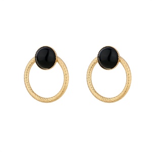 Bijoux personnalisés pour femmes, accessoires, plaqué or, boucles d'oreilles délicates en forme de papillon et de cœur - Product Image 4