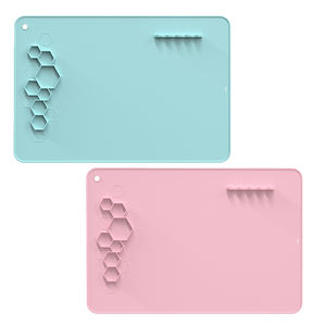 Silikon Acryl Nail Art Display Trainings blatt Zeichnung Nail Art Mat Silicon Craft <span class=keywords><strong>Draw</strong></span> Mat Oem Farbpalette - Product Image 4