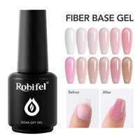 Base de vernis à ongles en gel UV modèle 300, 15 ml, certifiée HALAL et MSDS, multifonctionnelle, pour usage professionnel en salon de manucure, DIY gratuit