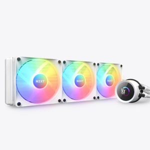 โปรโมชั่นร้อนแรง Kraken 360 RGB ชุดระบายความร้อนด้วยน้ำแบบลูกปืนอะลูมิเนียม สำหรับคอมพิวเตอร์เกมมิ่ง ระบายความร้อน CPU - Product Image 1