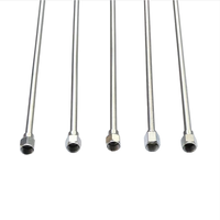 Pièces de pulvérisateur en acier inoxydable de tige de sac à dos Lance de pulvérisation étendue Pistolet à eau télescopique pour le jardin et l'agriculture