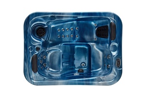 Hot Sale Bathtub 3 Person Health Outdoor Spa Cheap <strong>Massage</strong> Air Jet Hot Tub with Unique <strong>Pop</strong>-up TV - Product Image 2