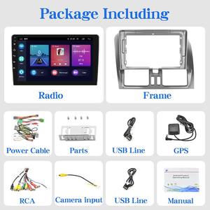Podofo 9 "Autoradio Android pour <span class=keywords><strong>VOLVO</strong></span> <span class=keywords><strong>XC60</strong></span> 2008-2013 Autoradio Autoradio Carplay Android Auto GPS Wifi Hifi Audio FM RDS - Product Image 6