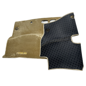 Alfombrilla de felpa para decoración Interior de coche, alfombrilla marrón para salpicadero de coche para Toyota <span class=keywords><strong>Prius</strong></span> 2010 - Product Image 5