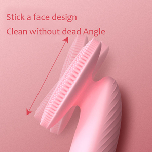 Wholesale Hand Held Electric Facial Cleansing Brush High Frequency <b>Vibration</b> Deep Cleaning Exfoliation Pore Shrinking Nose Face - Product Image 5