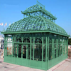 Outdoor Prefab Gietijzeren Pavilion <span class=keywords><strong>Pergola</strong></span> - Product Image 4