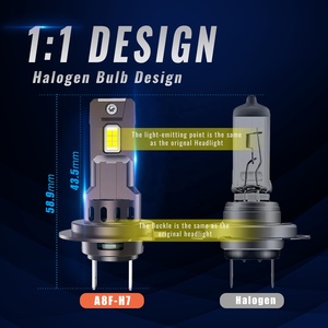 Chất lượng cao e-mark giấy chứng nhận thiết kế 1:1 CANBUS H7 xe Led Đèn Pha Bóng đèn cắm chơi dễ dàng cài đặt <span class=keywords><strong>H4</strong></span> 9005 H11 - Product Image 2