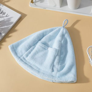 Gorro de Sauna de Tela de Rizo con Logotipo Personalizado - Tamaño Ajustable, Gorro de Baño Absorbente para Spa y Ducha - Product Image 5