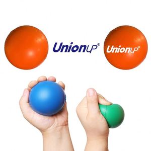 Balle anti-stress personnalisable avec logo, jouet amusant imprimé pour la promotion de la marque, balle en mousse PU souple personnalisée - Product Image 2