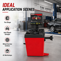 Machine d'équilibrage de pneus de voiture haute précision, équipement professionnel de garage, machine d'alignement et d'équilibrage des roues