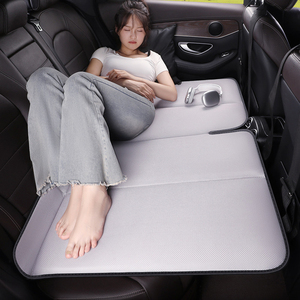 Ice Silk <b>Car</b> Folding Bed Breathable, <b>Back</b> <b>Seat</b> Sleeping Pad Thickened Foldable Durable Universal, for BMW Toyota Honda - Product Image 3