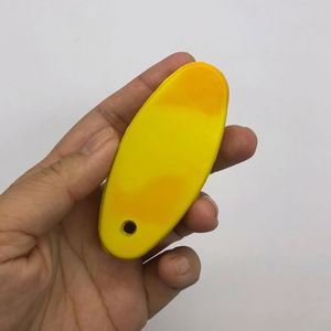 Custom Squeeze Stress Gift PU Foam Floater Oval Shape Temperature Sensitive Color Change for Boating Fishing Sailing Outdoor - Product Image 3