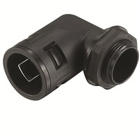 Presse-étoupe en nylon noir AD10 AD13 AD15.8 AD18.5 AD21.2 AD25, protection IP68, démontage rapide, filetage G